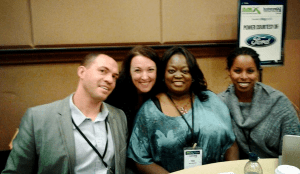 Trade shows are a great way to make friends AND soak up the sights. 